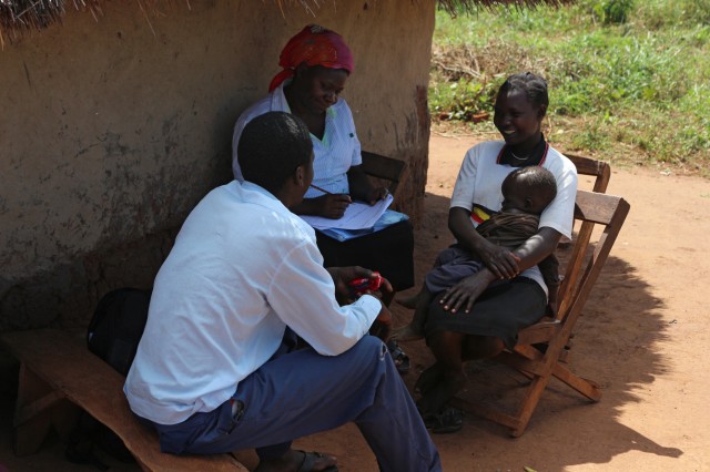 IHM interview in northern Uganda